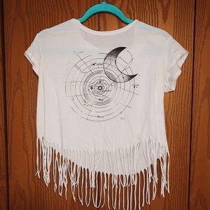 American Eagle Fringe T-Shirt